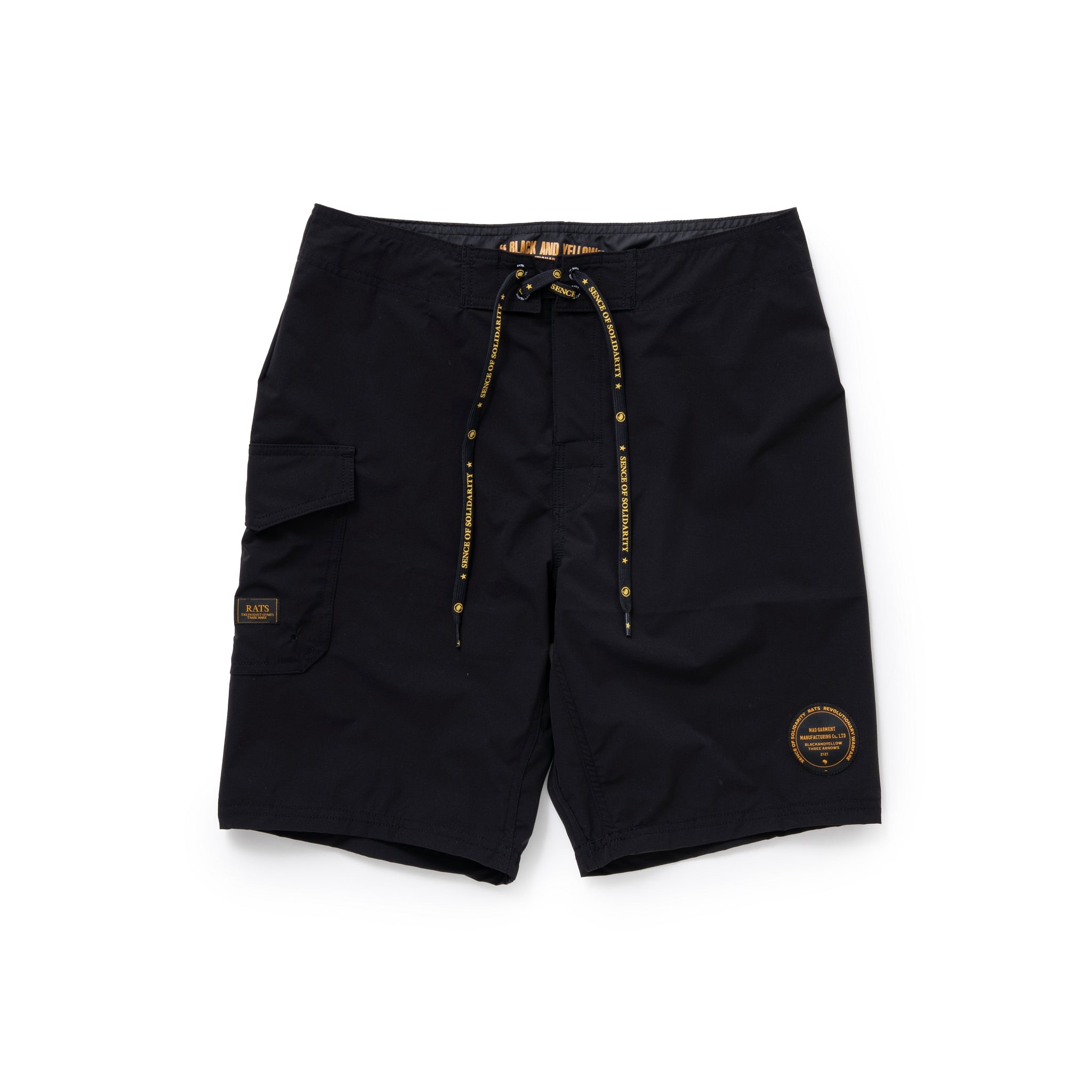 RATS(bc) / LOGO SURF SHORTS