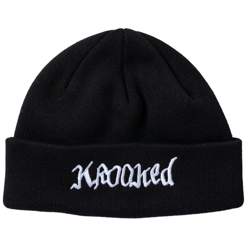 KROOKED(NLbh) / CUFF BEANIE DOUBLE OK SCRIPT