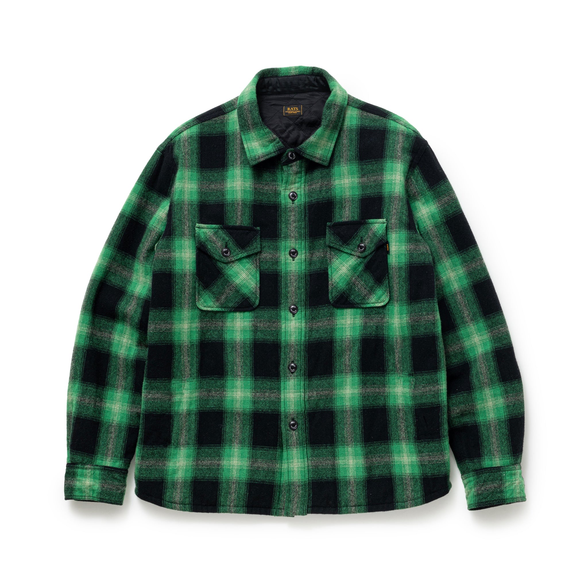 RATS(bc) / WOOL CHECK SHIRT JKT