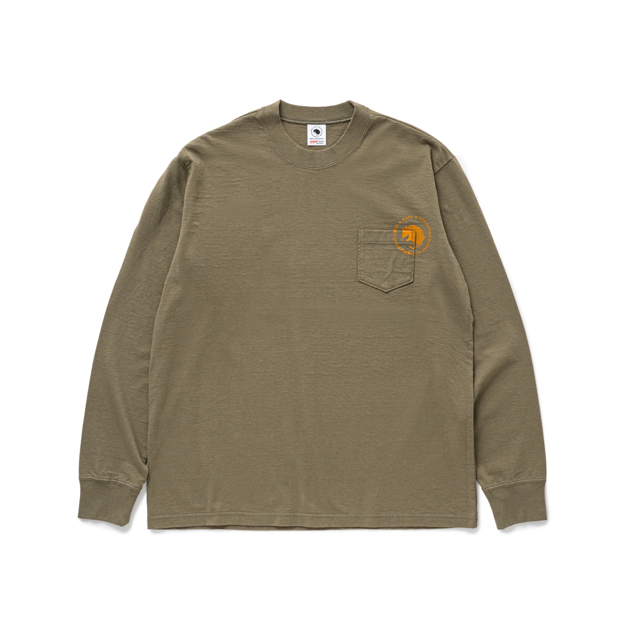 RATS(bc) / CIRCLE POCKET L/S TEE