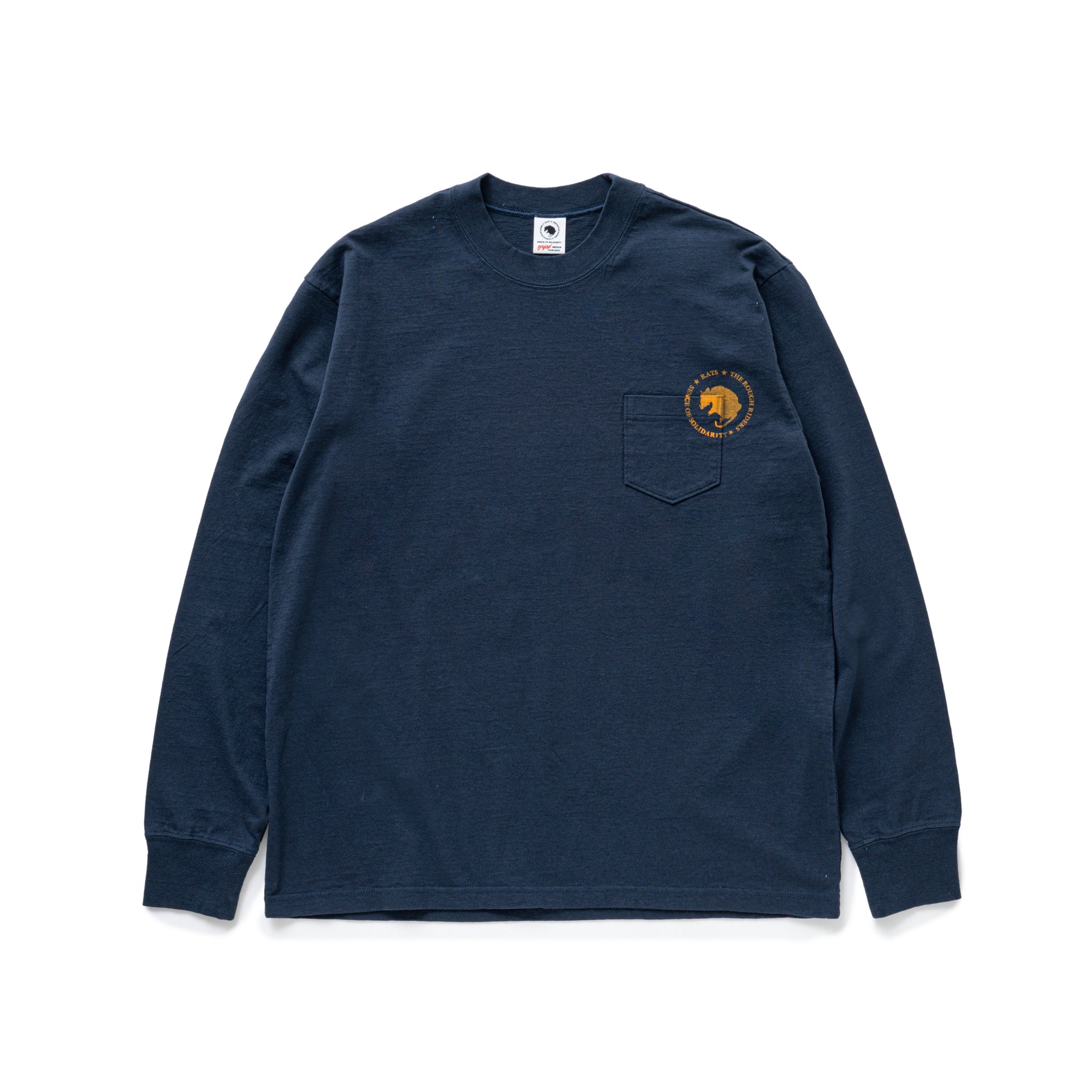 RATS(bc) / CIRCLE POCKET L/S TEE