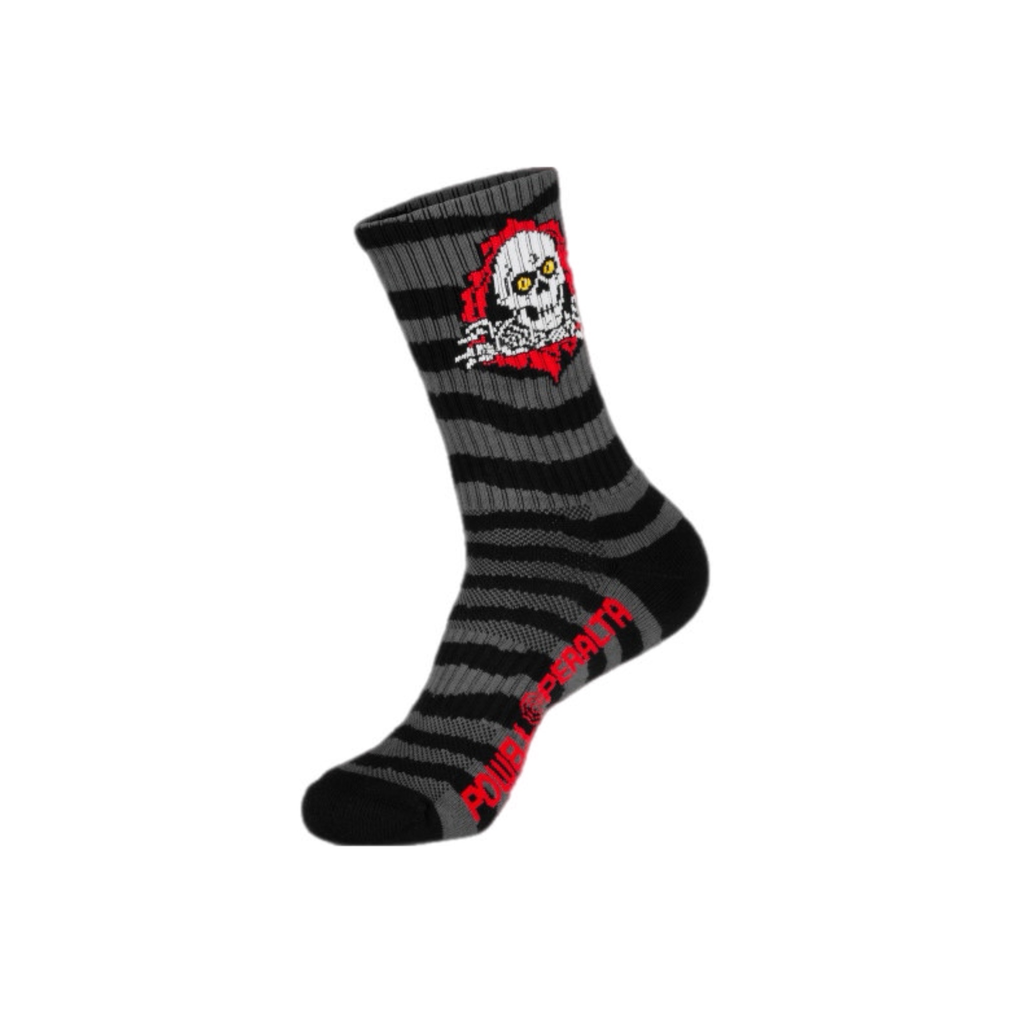 POWELL PERALTA(pEGEy^) / Powell Peralta Ripper Cotton Socks Stripes