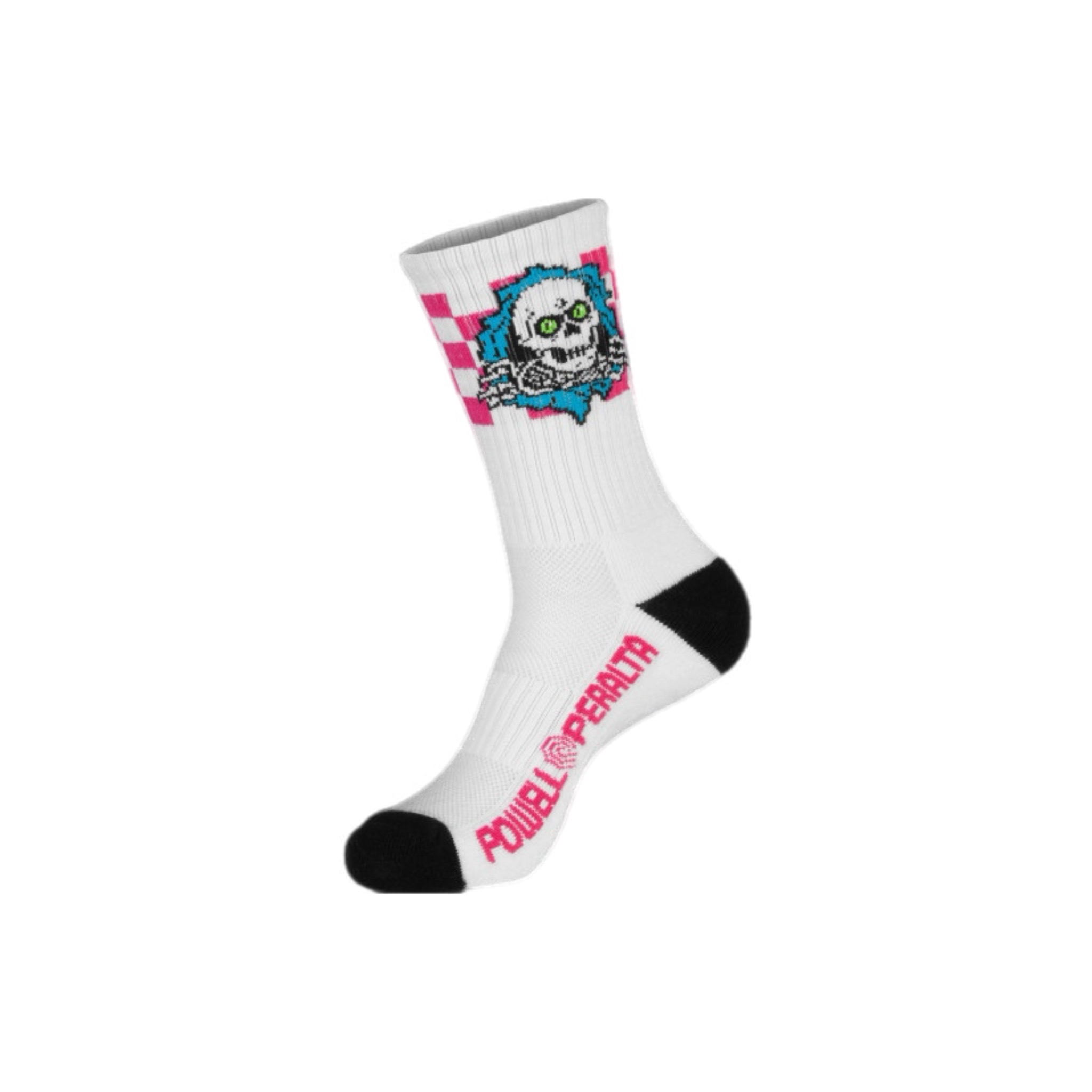 POWELL PERALTA(pEGEy^) / Powell Peralta Ripper Cotton Socks Checker