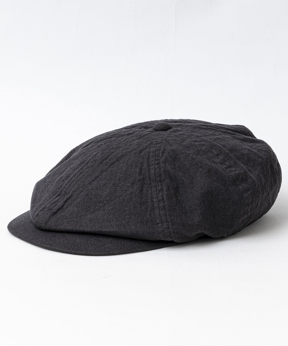 BELAFONTE(xtHe) / RAGTIME PEAKYHAT LINEN COTTON HERRINGBONE