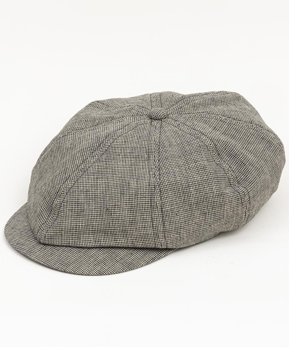 BELAFONTE(xtHe) / RAGTIME PEAKYHAT LINEN COTTON HOUNDTOOTH