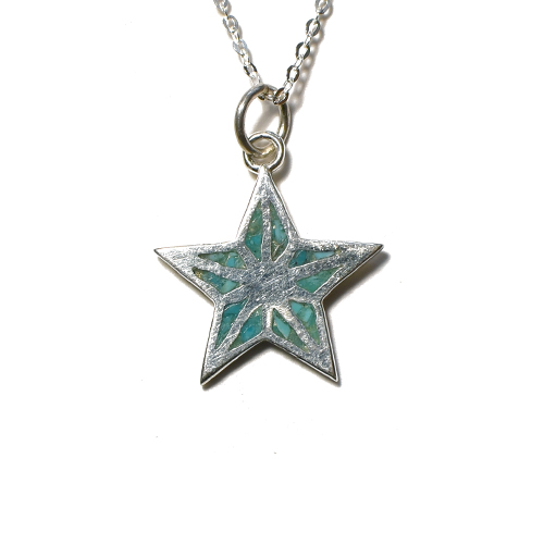 CALIFOLKS(カリフォークス) / Star Classic Inlay Turquoise Necklace