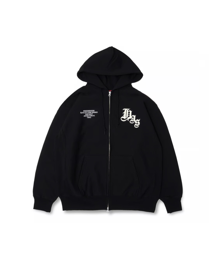 HIDE&SEEK(nChAhV[N) / HAS Zip Hooded Sweat Shirt