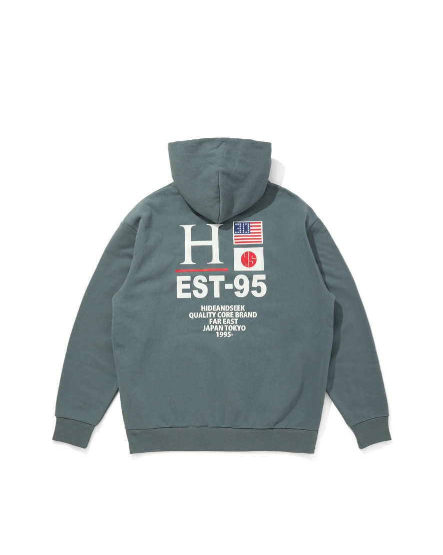 HIDE&SEEK(nChV[N) / 30th Hooded Sweat Shirt