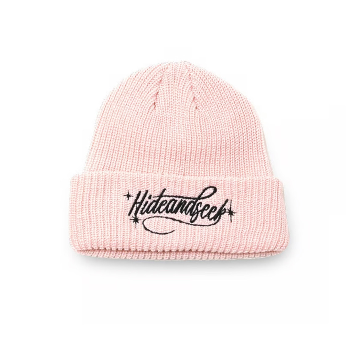 HIDE&SEEK(nChAhV[N) / Cursive Logo Knit Cap