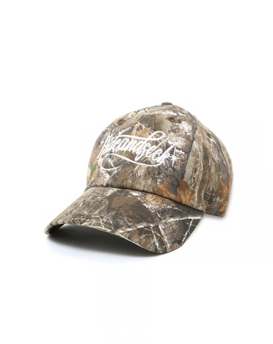 HIDE&SEEK(nChAhV[N) / Cursive Logo Baseball Cap