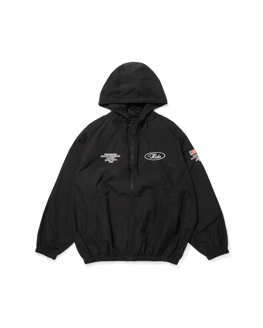 HIDE&SEEK(�n�C�h���V�[�N) / Nylon Zip Hooded Jacket