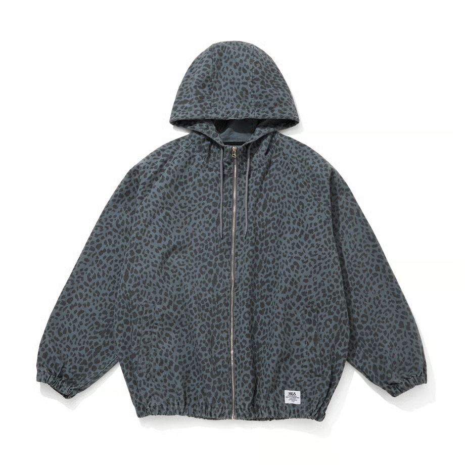 Camo Zip Hooded Jacket