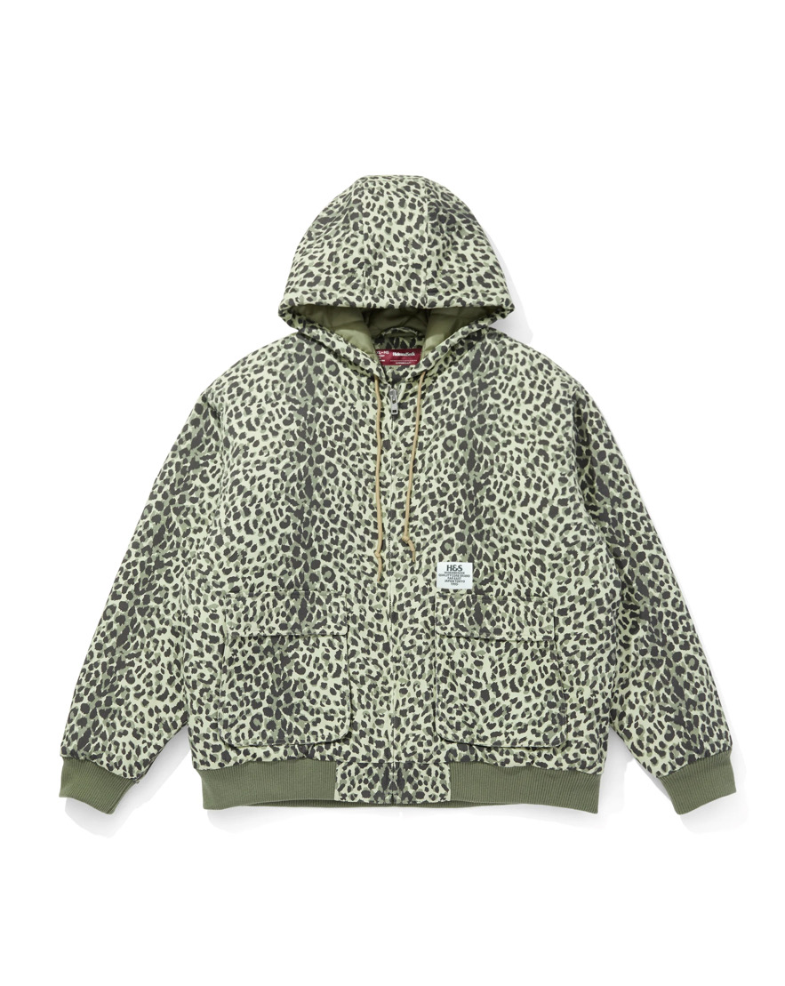 HIDE&SEEK(nChAhV[N) / Camo Zip Hooded Jacket