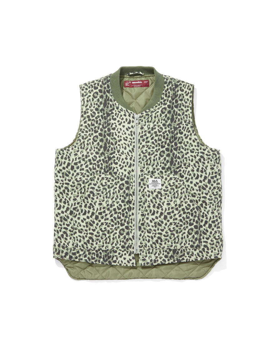 HIDE&SEEK(nChAhV[N) / Camo Zip Work Vest