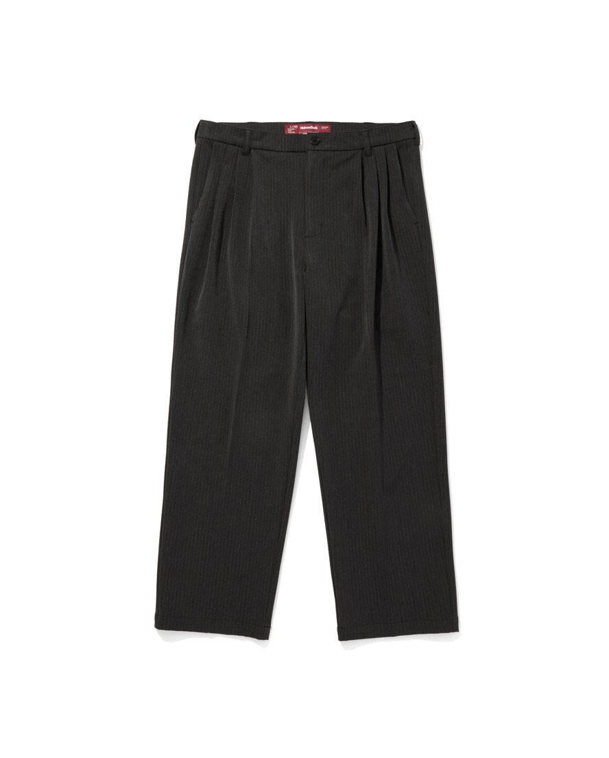 HIDE&SEEK(nChV[N) / Striped Tuck Slacks