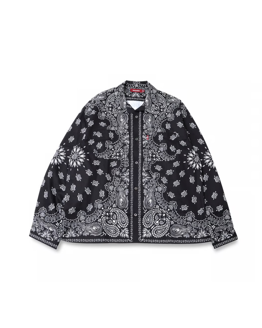 HIDE&SEEK(nChAhV[N) / Bandana Pattern L/S Shirt