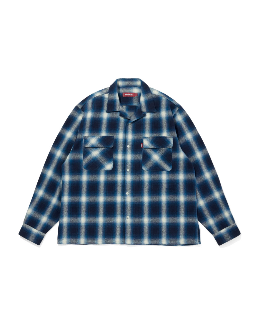 HIDE&SEEK(nChAhV[N) / Ombre Check L/S Shirt