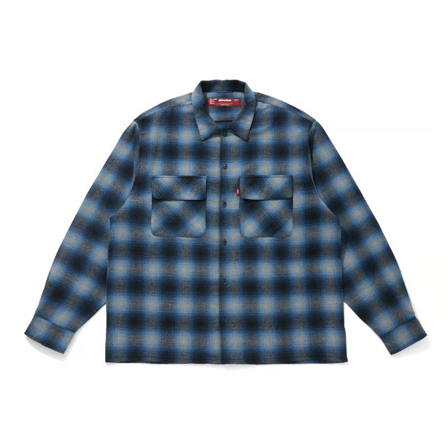 Wool Ombre Check L/S Shirts