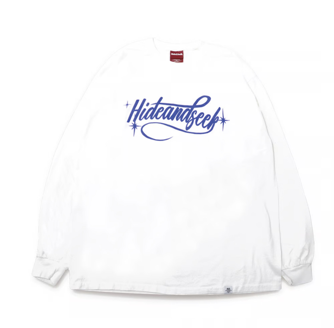 HIDE&SEEK(nChAhV[N) / Cursive Logo L/S Tee