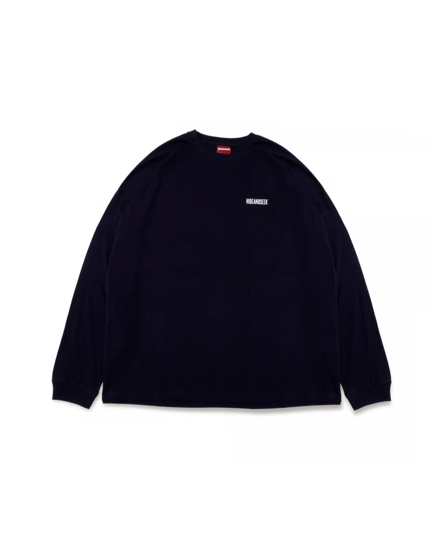 HIDE&SEEK(nChAhV[N) / Logo L/S Tee
