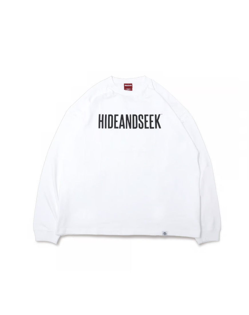HIDE&SEEK(nChAhV[N) / Logo L/S Tee