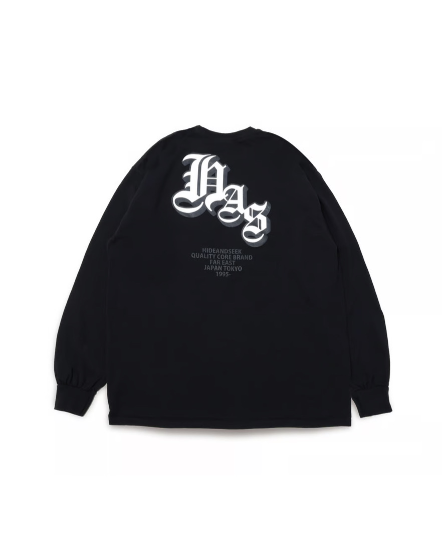 HIDE&SEEK(nChAhV[N) / HAS L/S Tee