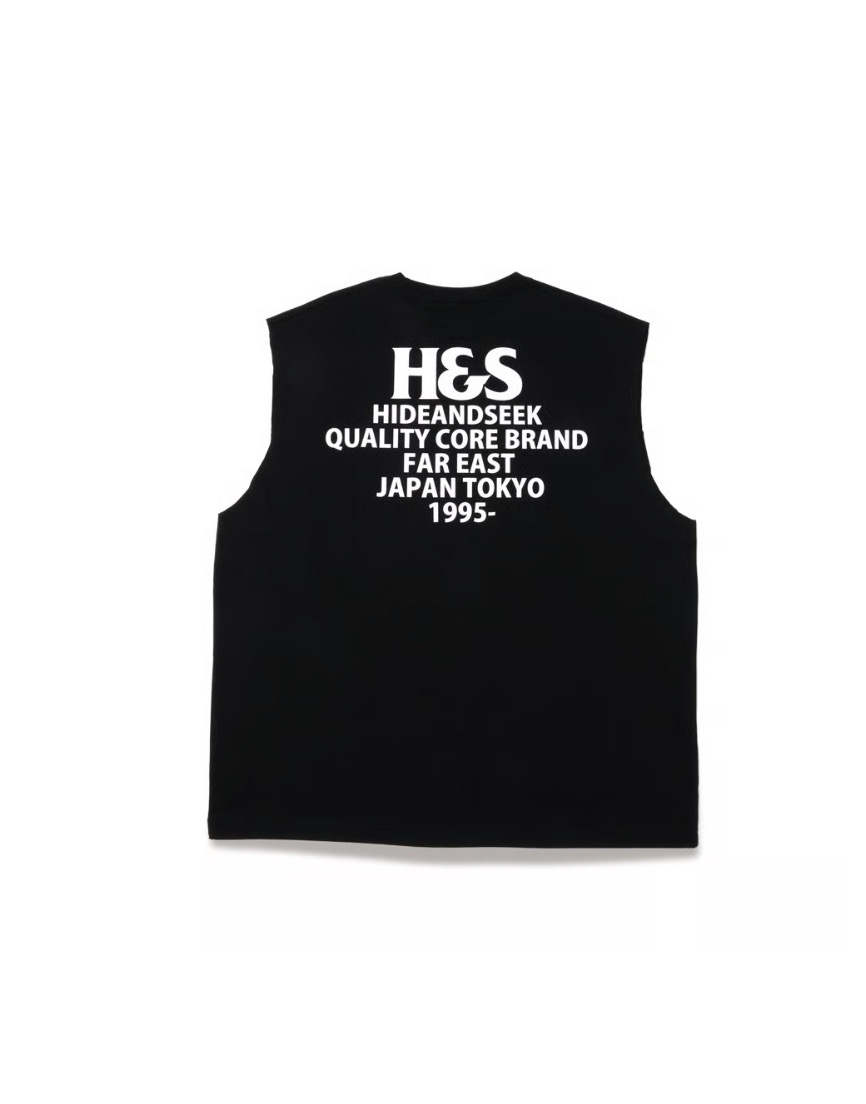 HIDE&SEEK(nChAhV[N) / H&S Logo Sleeveless Tee