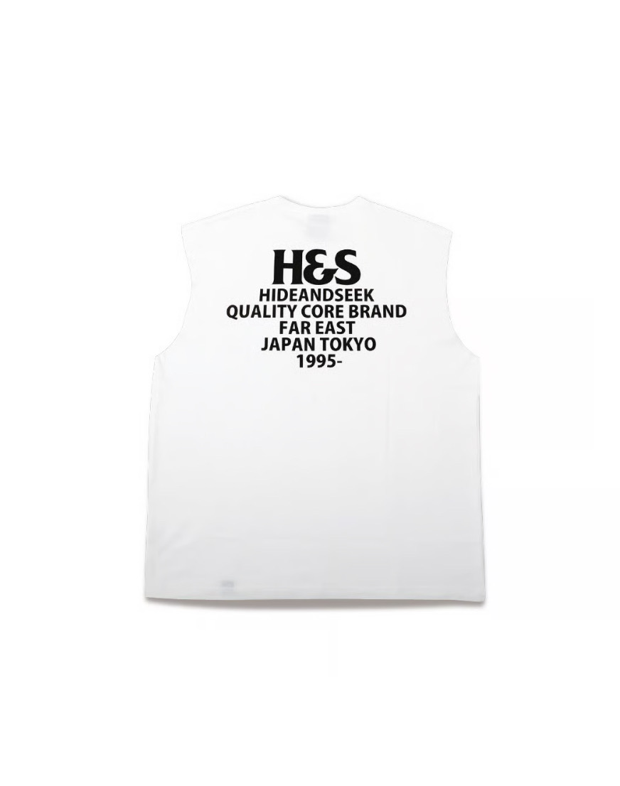 HIDE&SEEK(nChAhV[N) / H&S Logo Sleeveless Tee