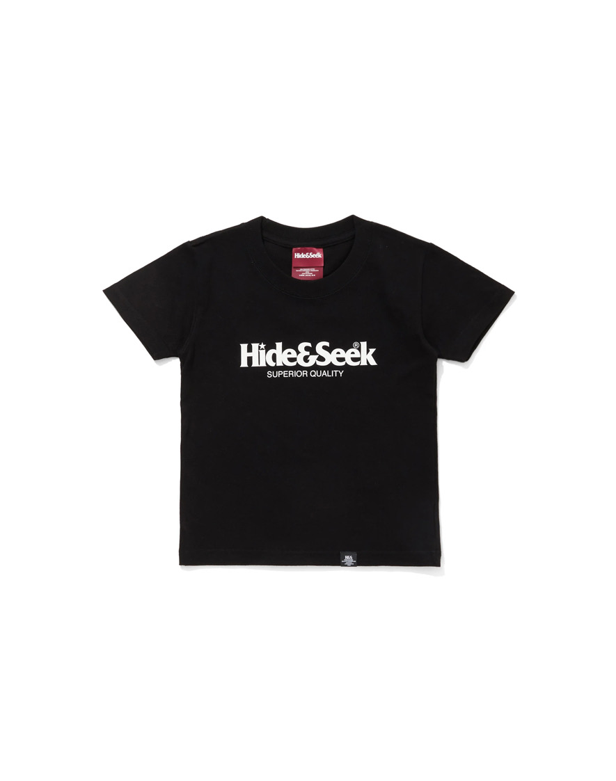 HIDE&SEEK(�n�C�h�A���h�V�[�N) / Logo Kids S/S Tee