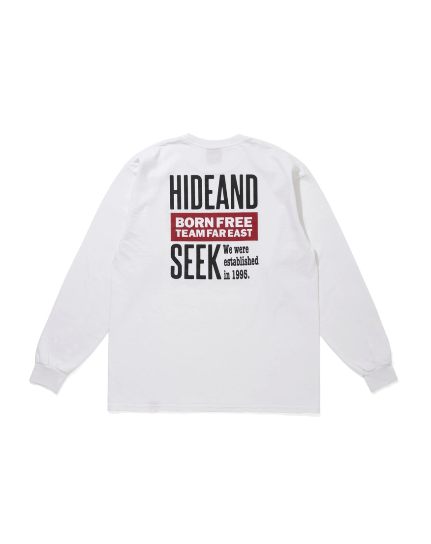 HIDE&SEEK(�n�C�h�A���h�V�[�N) / TEAM FAR EAST L/S Tee