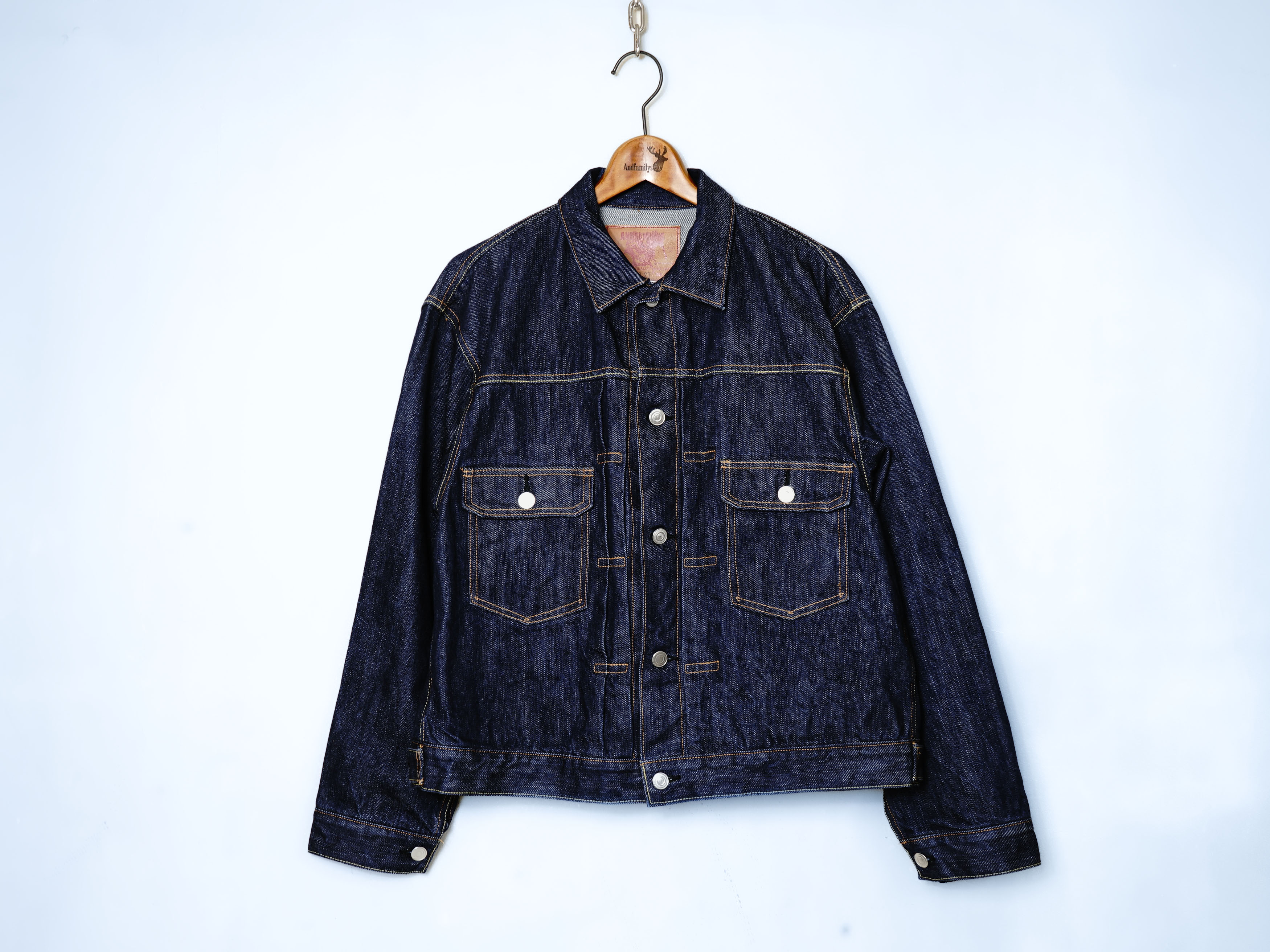 ANDFAMILYS(Aht@~[Y) / DENIM JACKET RECORD-2T