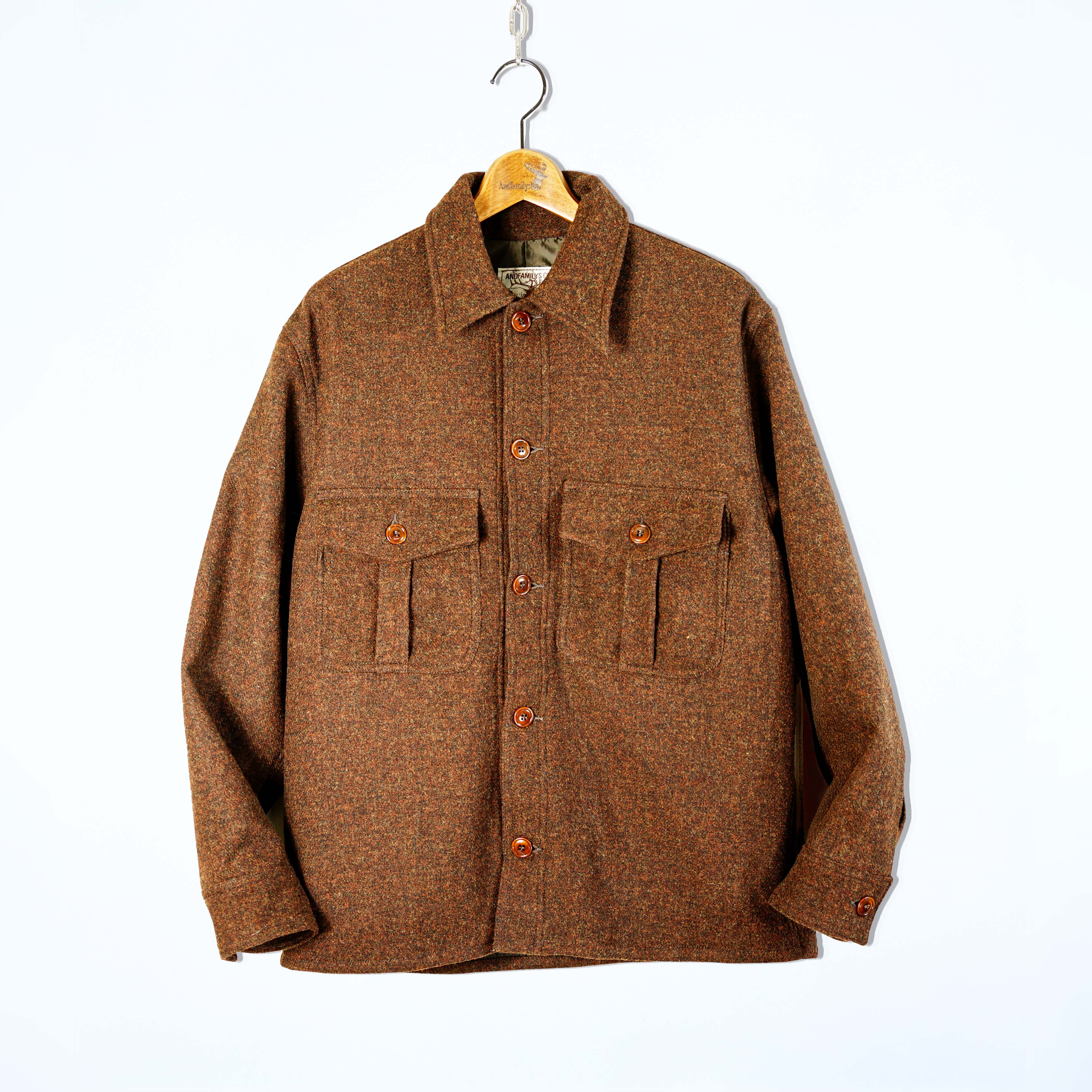 ANDFAMILYS(Aht@~[Y) / British Wool Jacket