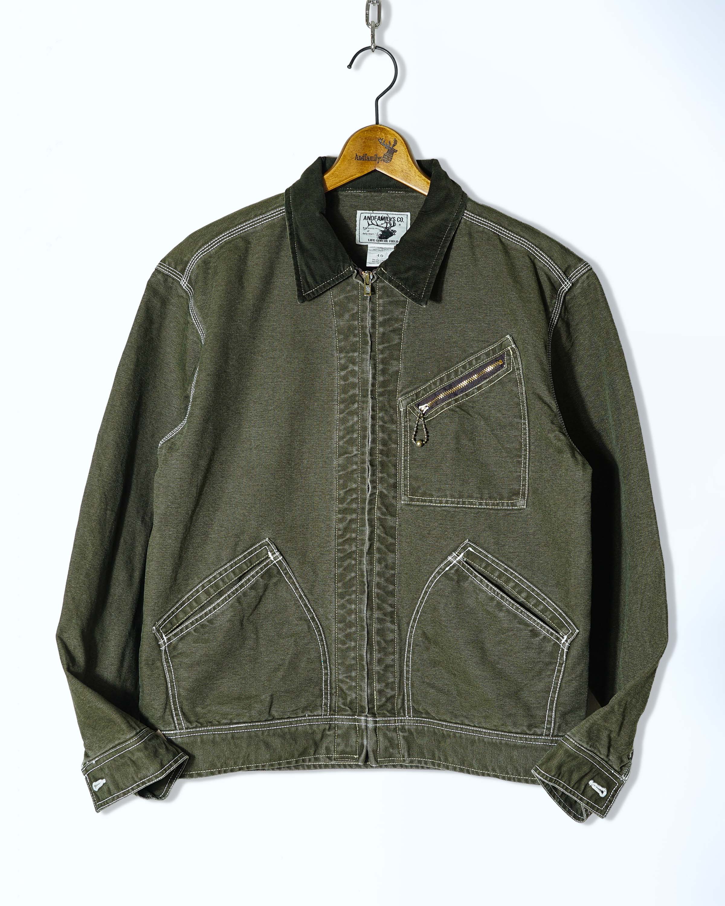 ANDFAMILYS(�A���h�t�@�~���[�Y) / Duck Work Jacket