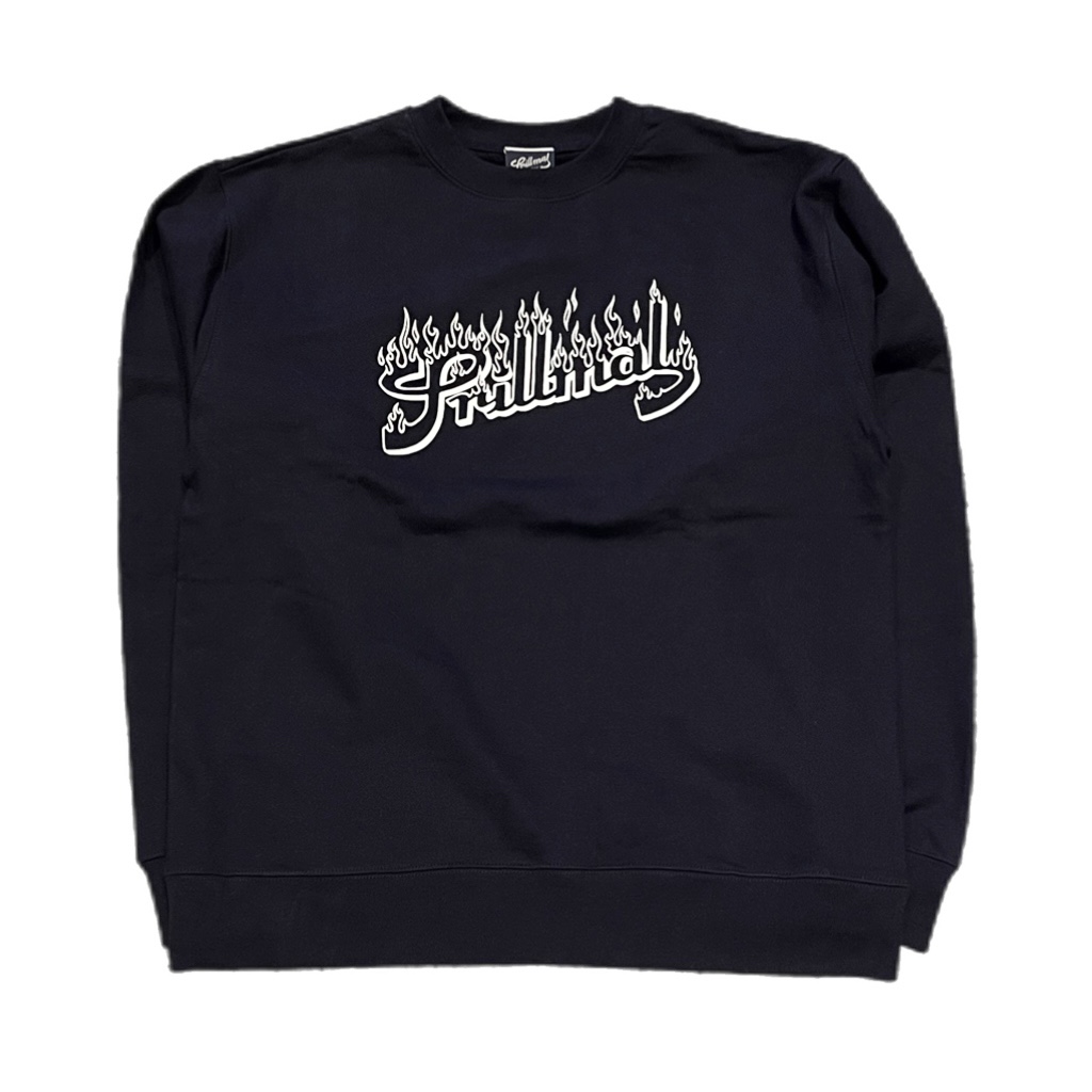 PRILLMAL(v}) / CLASSIC FLAME LOGO !! CREW NECK SWEAT