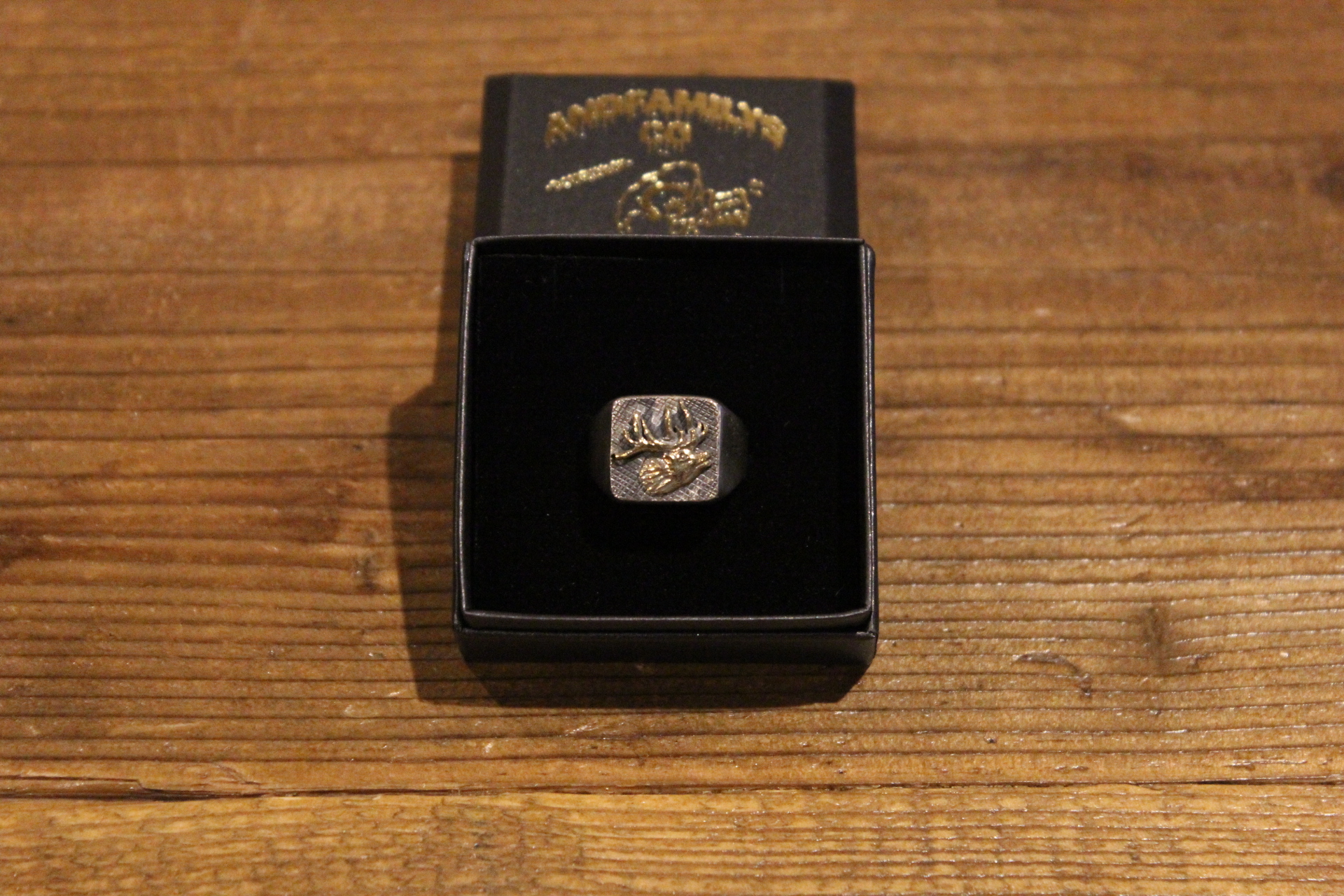ANDFAMILYS(Aht@~[Y) / SIGNET RING -DEER-