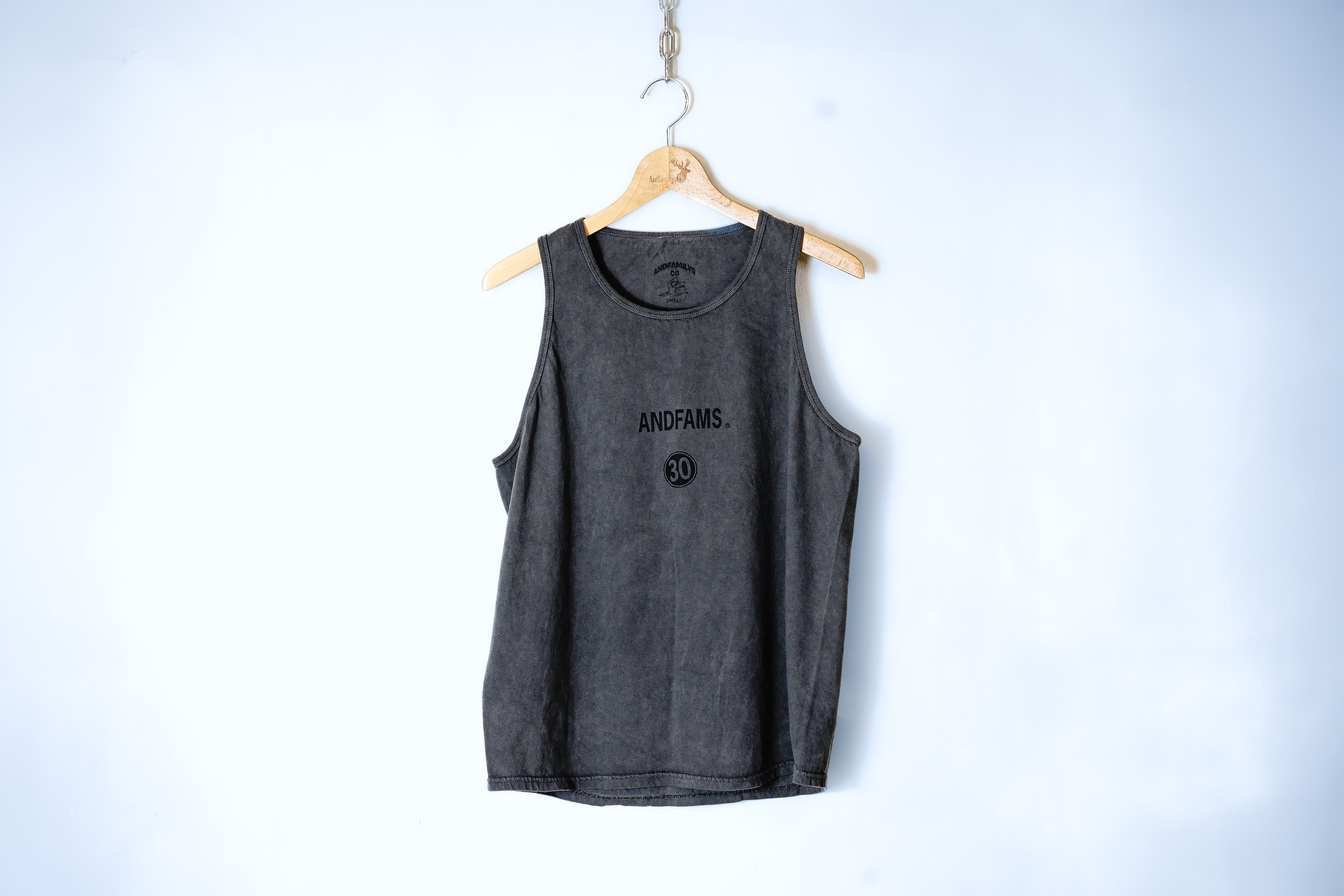 ANDFAMILYS(Aht@~[Y) / Pigment Dye Tank Top -Anniv 30-